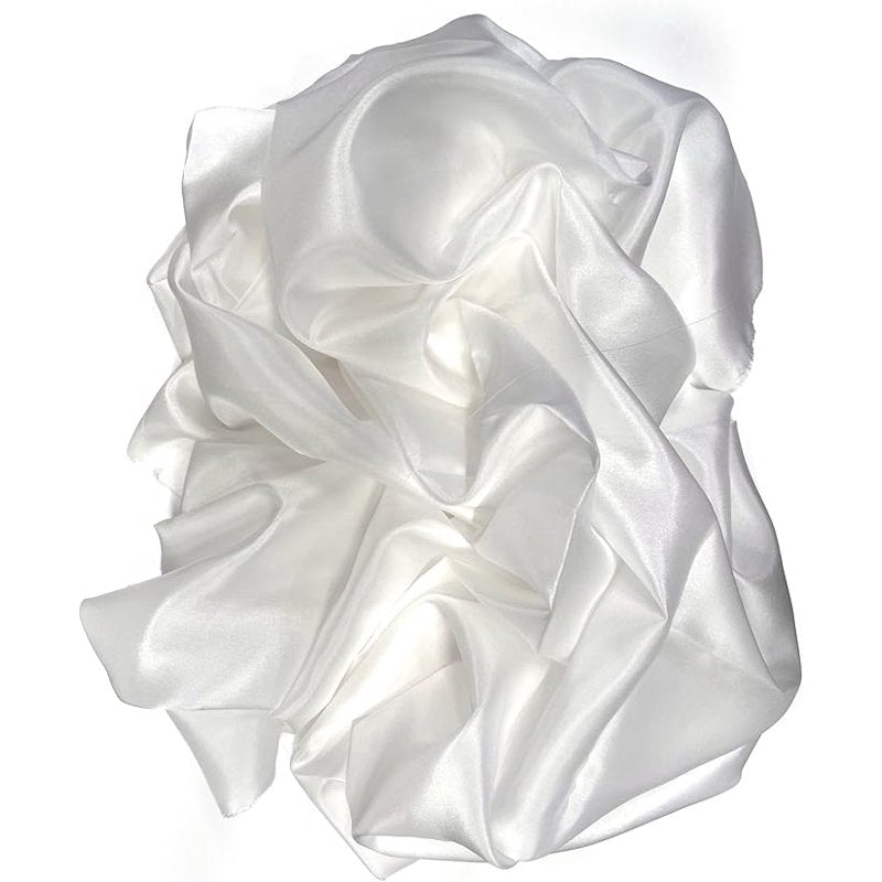 Silk Scarves for Dyeing 45x45 Inch 100% Habotai White Fabric for Painting and Crafting