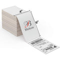 Thermal Shipping Labels 4x6 Inch Fanfold, Compatible with Zebra, Rollo & HP