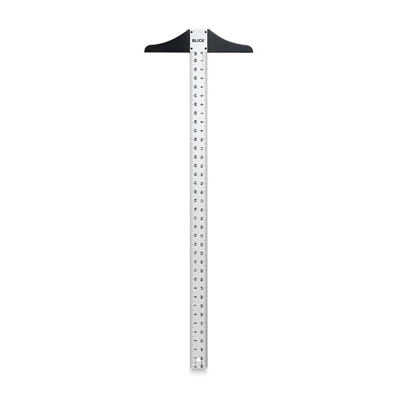 36-Inch Heavy-Duty Aluminum T-Square for Drafting & Cutting