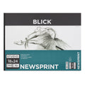 Newsprint Drawing Pad 18x24 Inches - 100 Sheets for Sketching & Practice
