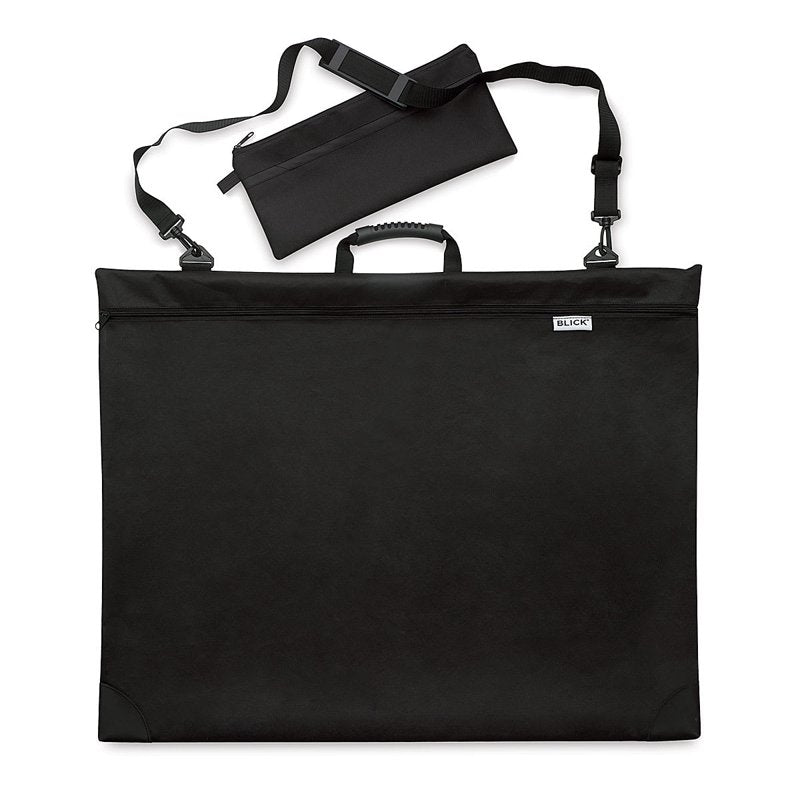 24x31 Inch Art Portfolio Case - Softside Nylon with Handle & Zipper