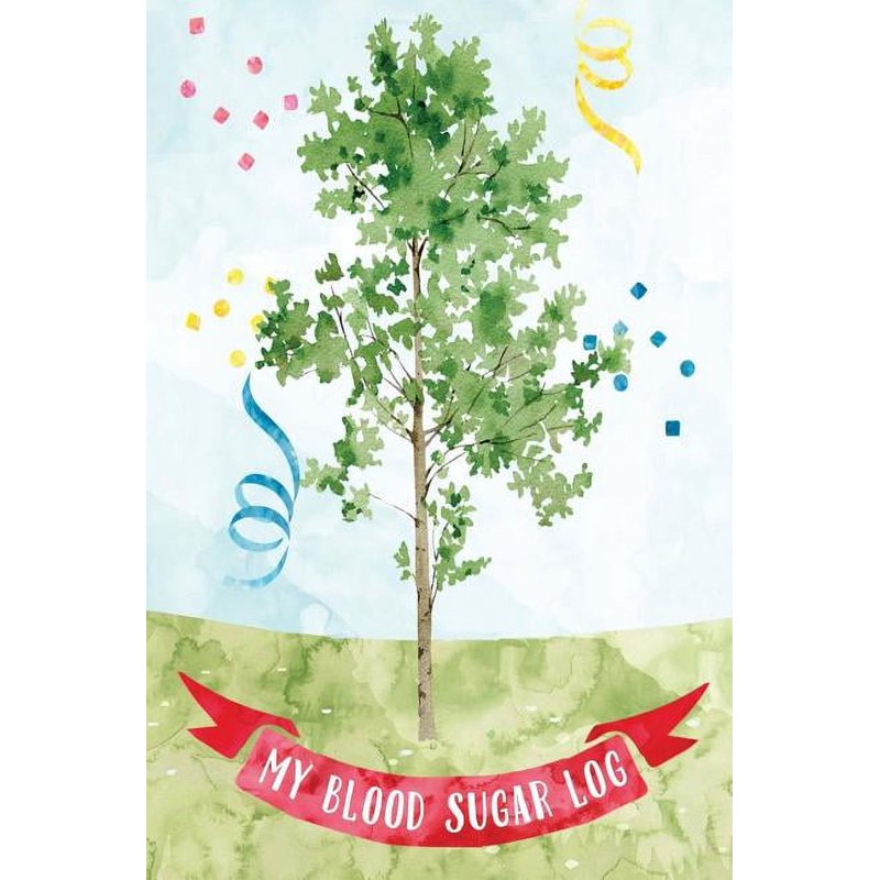 Blood Sugar Log Book - 52-Week Portable Glucose Monitoring Tracker for Diabetics