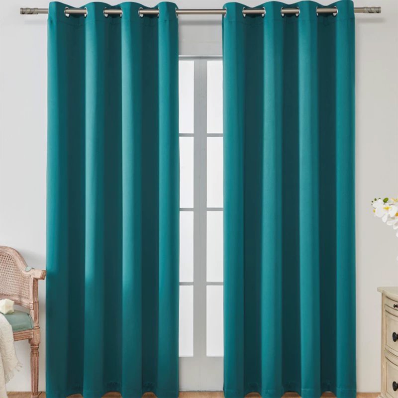 Blackout Curtains for Bedroom 84 Inch Long Room Darkening Noise Reducing Window Treatments
