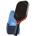 Blue Cut SpinX Force Pickleball Paddle - 16mm Honeycomb Core, T700 Carbon, USAPA Approved - Orange