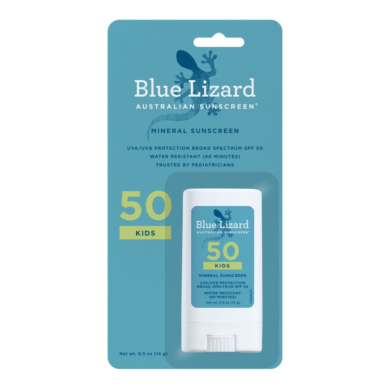 Kids Mineral SPF 50 Sunscreen Stick with Zinc Oxide - Water-Resistant, Travel-Friendly