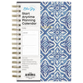 Undated Daily Planner 5 x 8 Flexible Cover Twin Wire Binding Office & School