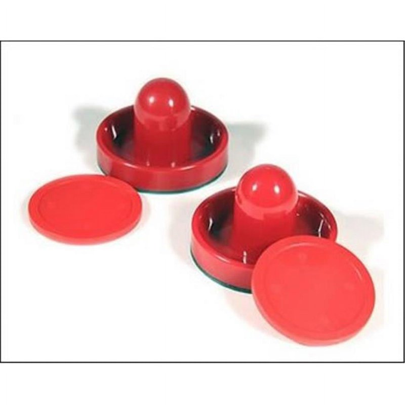 Air Hockey Puck and Striker Set - 3.75 Inch Pucks, 3 Inch Strikers, Commercial Grade