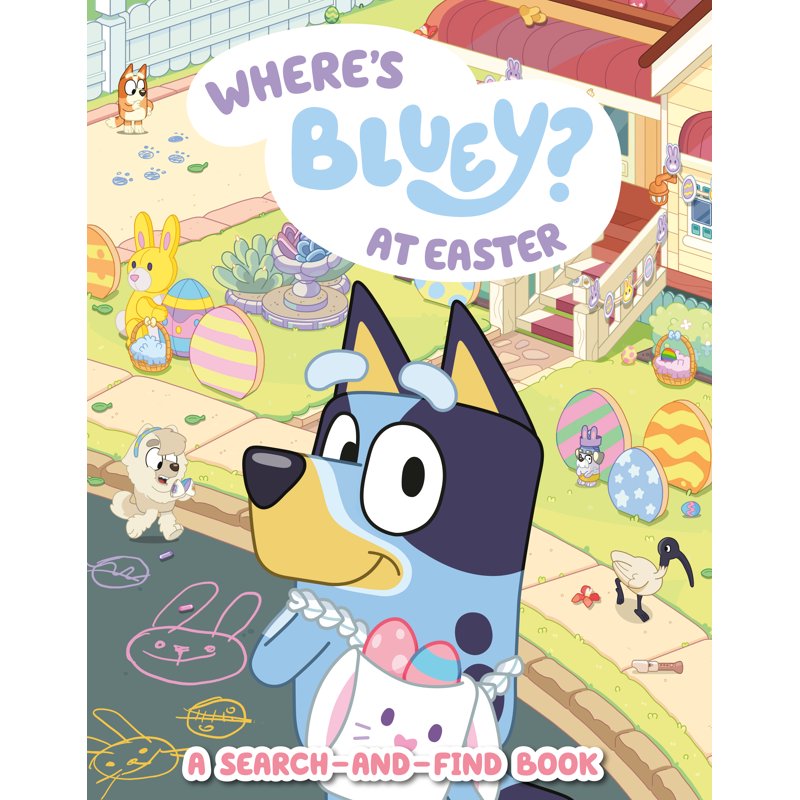 Where's Bluey? Easter Search-and-Find Activity Book for Kids