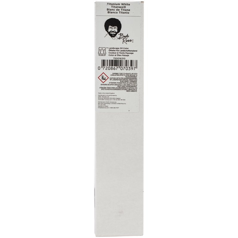 Oil Paint 200ml - Titanium White for Artists - Landscape & Studio Use