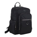 Essential Laptop Backpack with Trolley Sleeve - Black, Floral, Pink