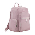 Essential Backpack with Trolley Sleeve - Large Capacity, Dusty Pink