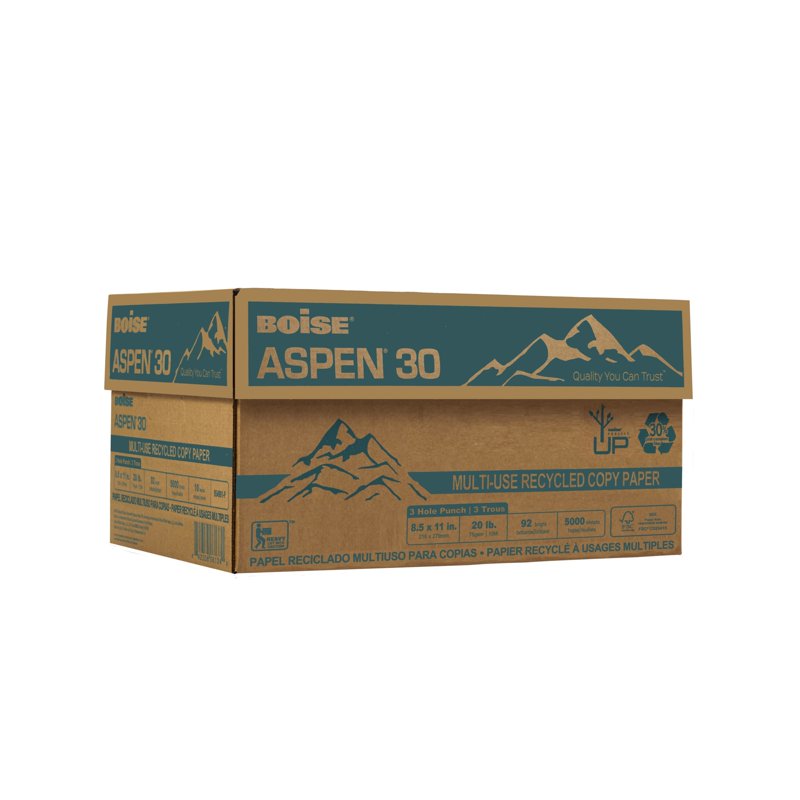 Multi-Use Printer & Copier Paper - 10 Reams, White, 8.5 x 11, 92 Brightness