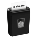 8-Sheet Cross Cut Paper Shredder for Home Office Security & Privacy