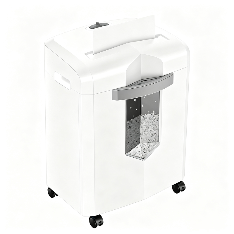 Micro-Cut Paper Shredder 12-Sheet Capacity with CD & Credit Card Shredding - P-4 Security