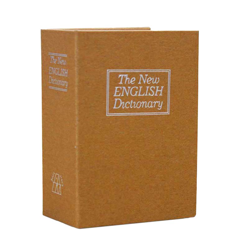 Book Safe with Key Lock - Discreet Portable Diversion Safe for Valuables