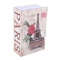 Portable Hidden Book Safe - Dictionary Style Security Lock Box for Jewelry Cash & Valuables