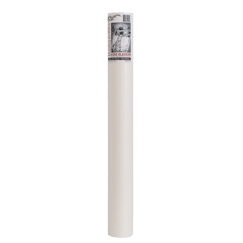 Glassine Paper Roll 18x20 Yards - Lightweight Transparent Material for Preservation
