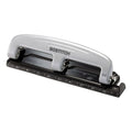 Heavy Duty Three-Hole Punch, 12 Sheets Capacity, Reduced Effort Office Tool