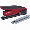 Bostitch PaperPro One-Finger Desktop Stapler, 20-Sheet Capacity, Red