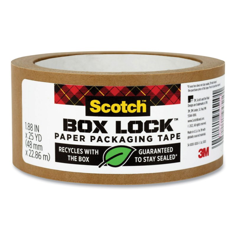 Box Lock Paper Packaging Tape 3