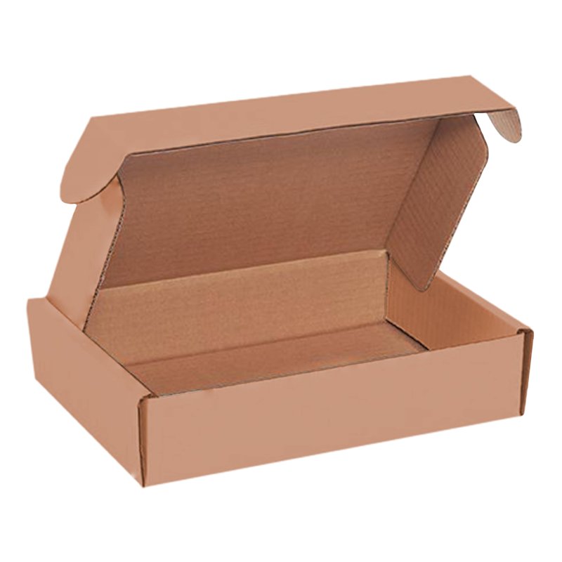 Kraft and White Corrugated Shipping Boxes - Pack of 100+ Small Business Mailers