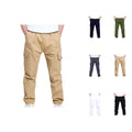 Kids Boys Cargo Pants with Elastic Waist for School and Daily Wear