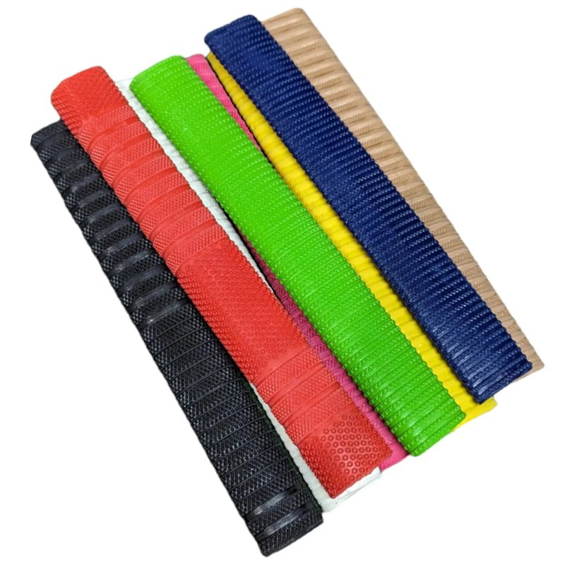 Cricket Bat Grips Pack of 4 - Multi-Color Rubber Replacement Accessories
