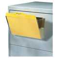 Magnetic Wall File Holder - Letter Size, Clear, Office Storage Organizer