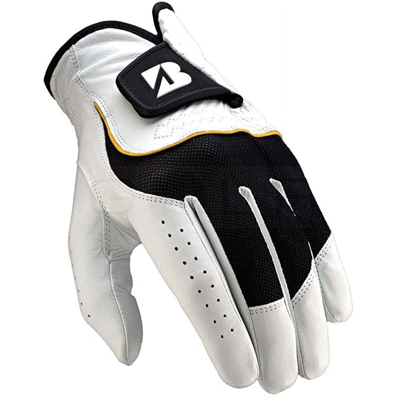 Men's Left Hand Golf Glove with Cabretta Leather and Breathable Mesh - XL