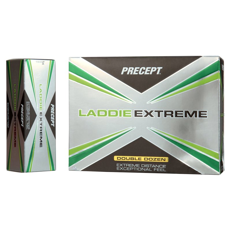 Premium Golf Balls 24 Pack - White, Long Distance & Soft Feel