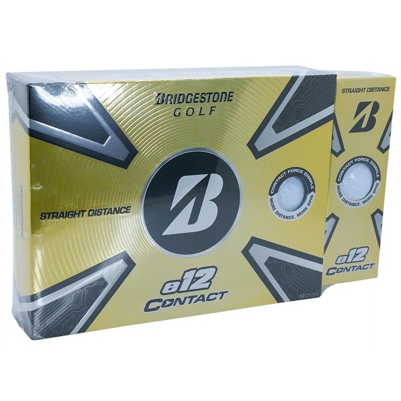 Bridgestone E12 Contact Golf Balls Bonus Pack - Long Distance & Reduced Spin