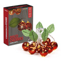 Disco Cherry String Lights 8.5 Ft Battery-Powered LED Decor for Parties & Bedrooms