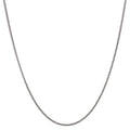 Sterling Silver Square Wheat Chain Necklace 18 Inch Jewelry Gift