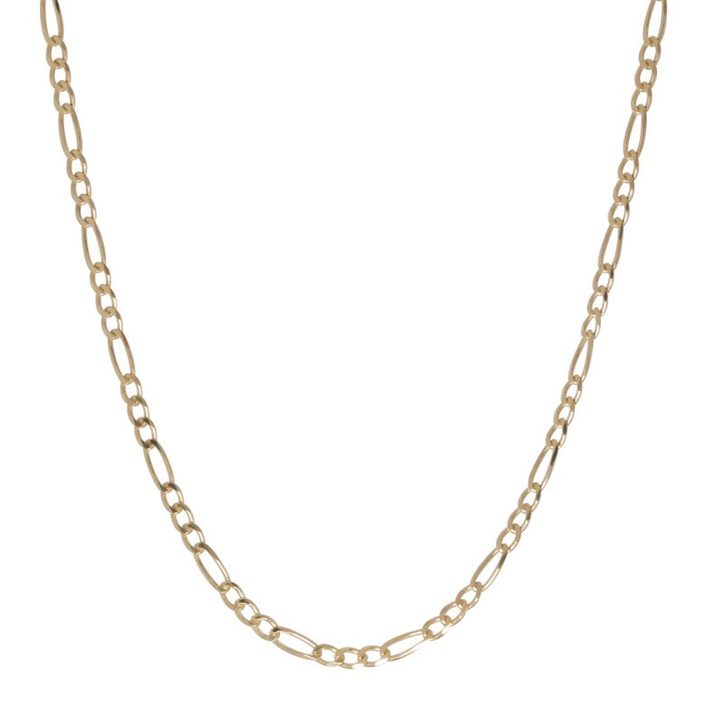 Sterling Silver 24-Inch Figaro Chain Necklace Unisex Jewelry