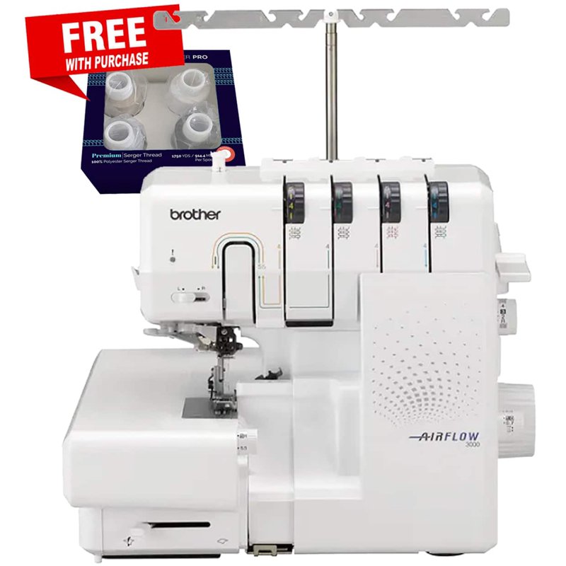 Brother AF3000 Air Thread Jet Overlock Serger for Fine Fabrics