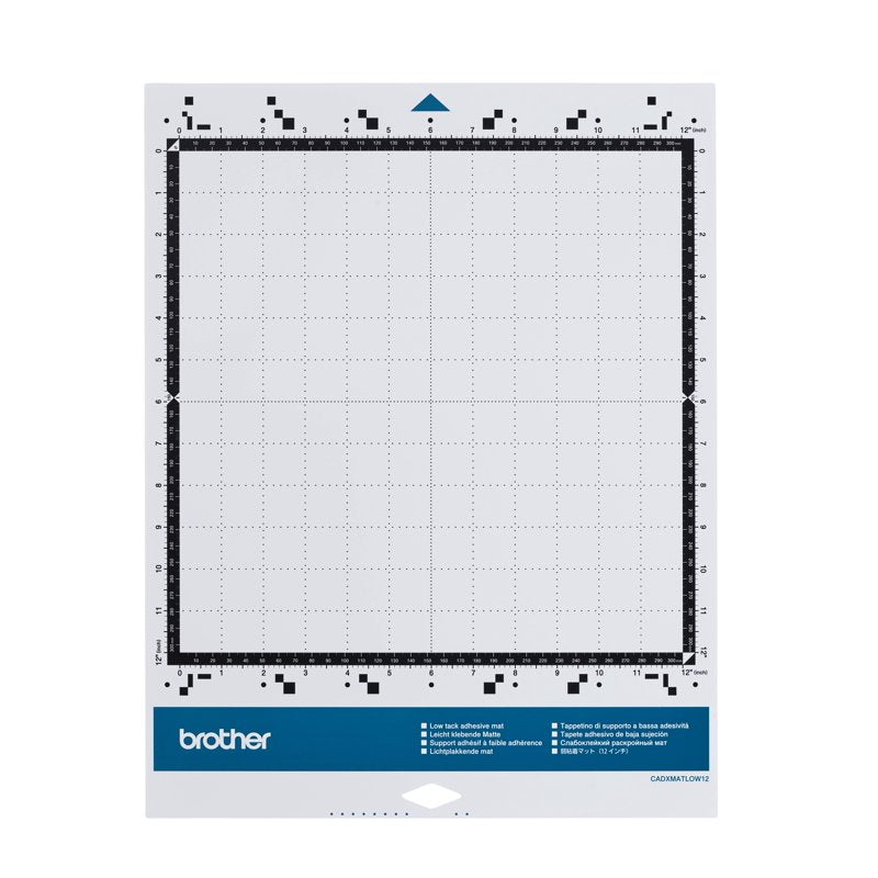 Brother Low Tack Adhesive Cutting Mat 12x12 Inches for ScanNCut DX