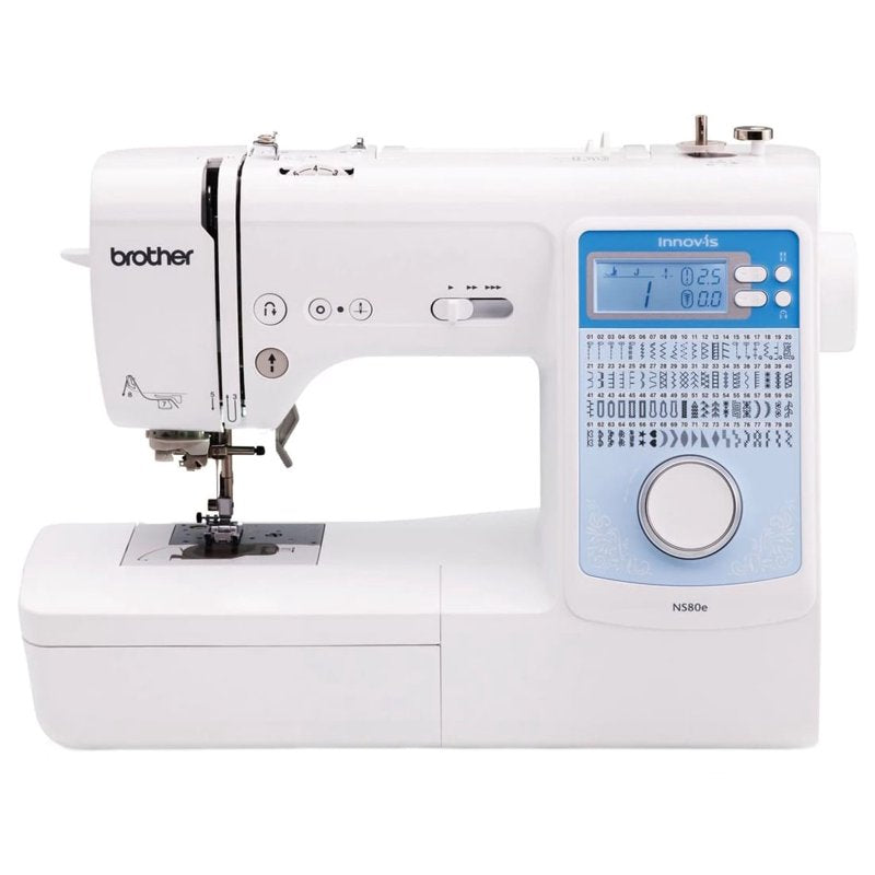 Portable Computerized Sewing Machine with 80 Built-in Stitches - Compact & Easy to Use