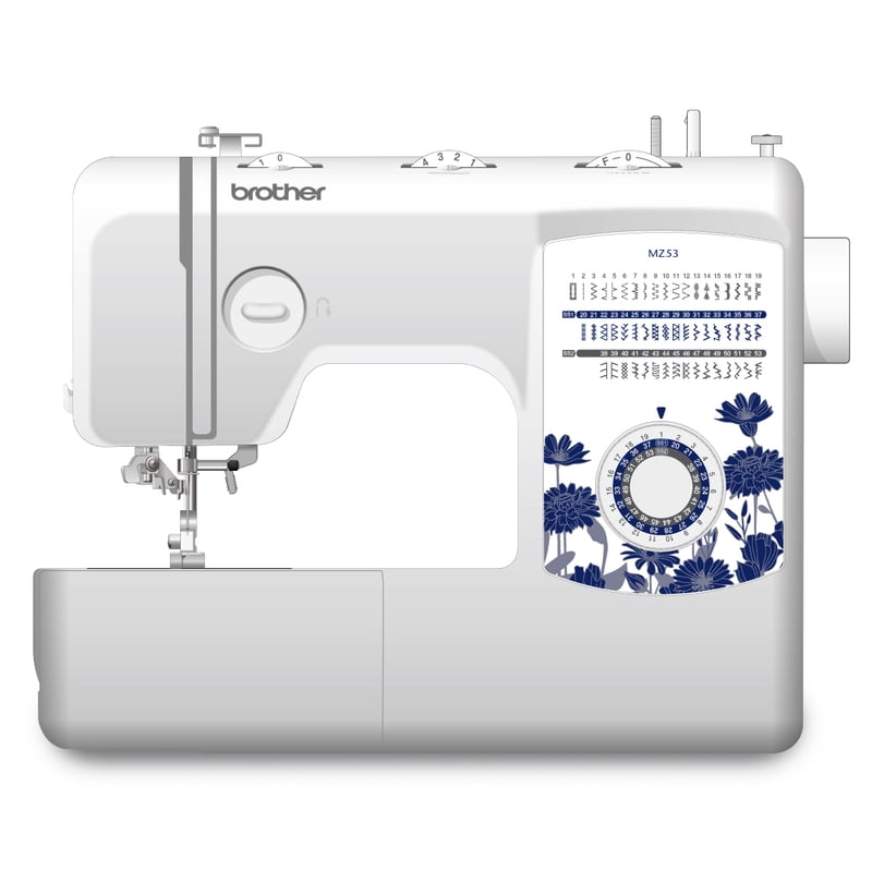 Mechanical Sewing Machine with 53 Built-In Stitches and Free Arm for Cuffs and Sleeves
