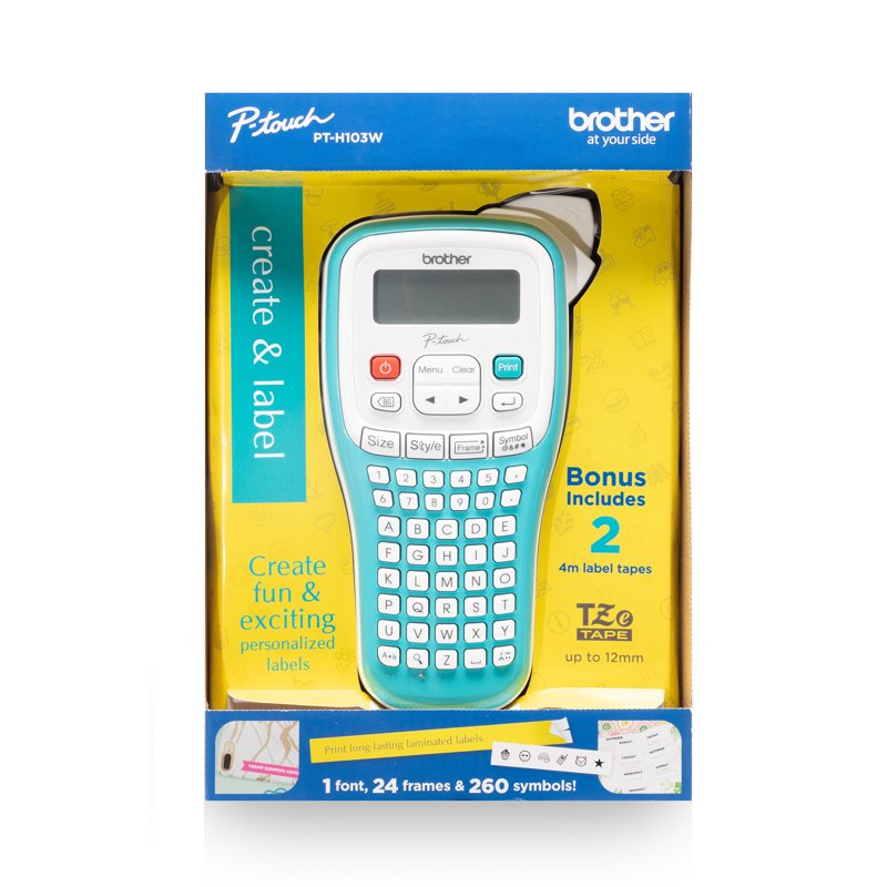 Portable Label Maker with Tape - Handheld Personal Labeling Device