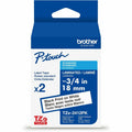 Brother Laminated Label Tape 18mm x 8m for P-touch Label Makers