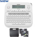 Brother PTD220 Label Maker Bundle with Laminated Tape & Carry Case