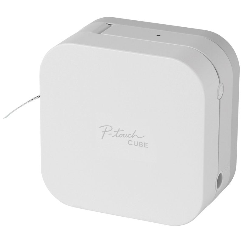 Brother P-Touch Cube Smartphone Label Maker Bluetooth Wireless - White