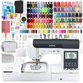 Brother SE2000 Embroidery and Sewing Machine with Deluxe Thread & Accessories