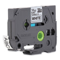 Brother TZE-FX231 Laminated Flexible Label Tape 1/2 Inch Black on White
