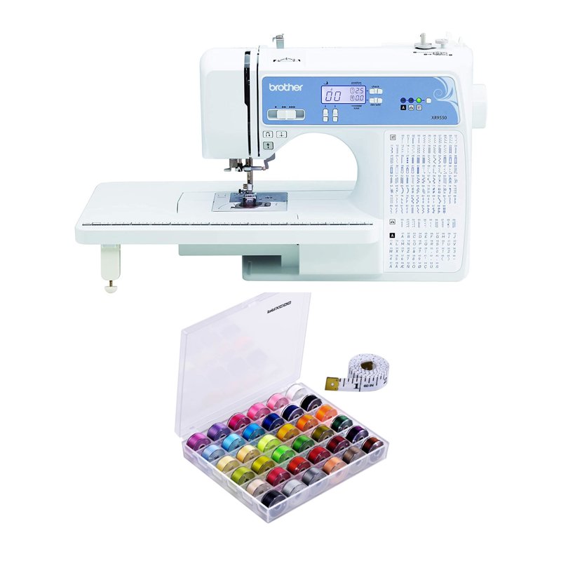 Brother XR9550 Sewing and Quilting Machine with 36 Bobbins & Accessories