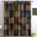 Blackout Thermal Insulated Curtain Panels for Bedroom & Living Room - 2 Pack