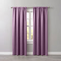 Room-Darkening Panel with Rod Pocket for Bedroom & Media Room