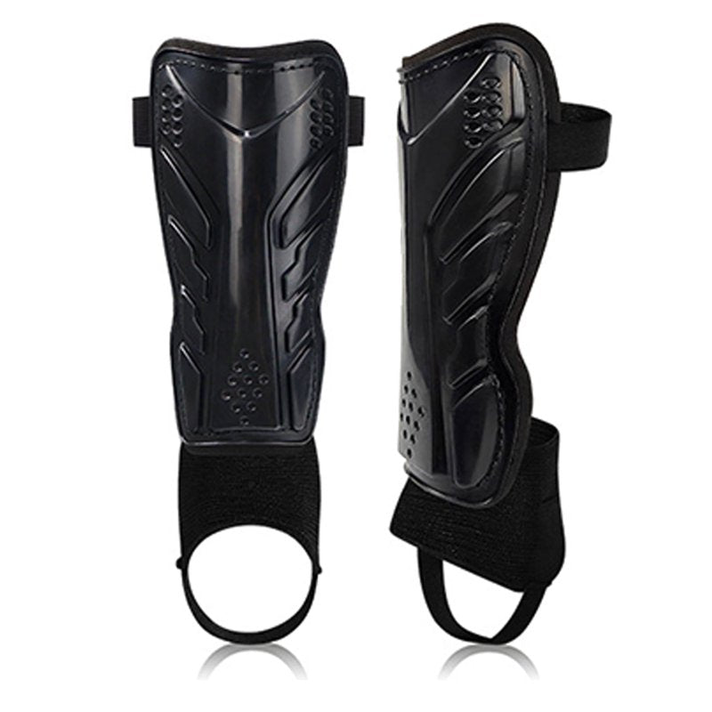 BTideas Soccer Shin Guards Sleeves with Ankle Protection, Adjustable Strap - S (3'11"–4'7")