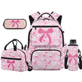 Kids Backpack Set with Lunch Bag Pencil Case Water Bottle for Elementary Girls