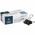Fold-Back Binder Clips Black - Heavy-Duty Paper Clamps for Office & Classroom